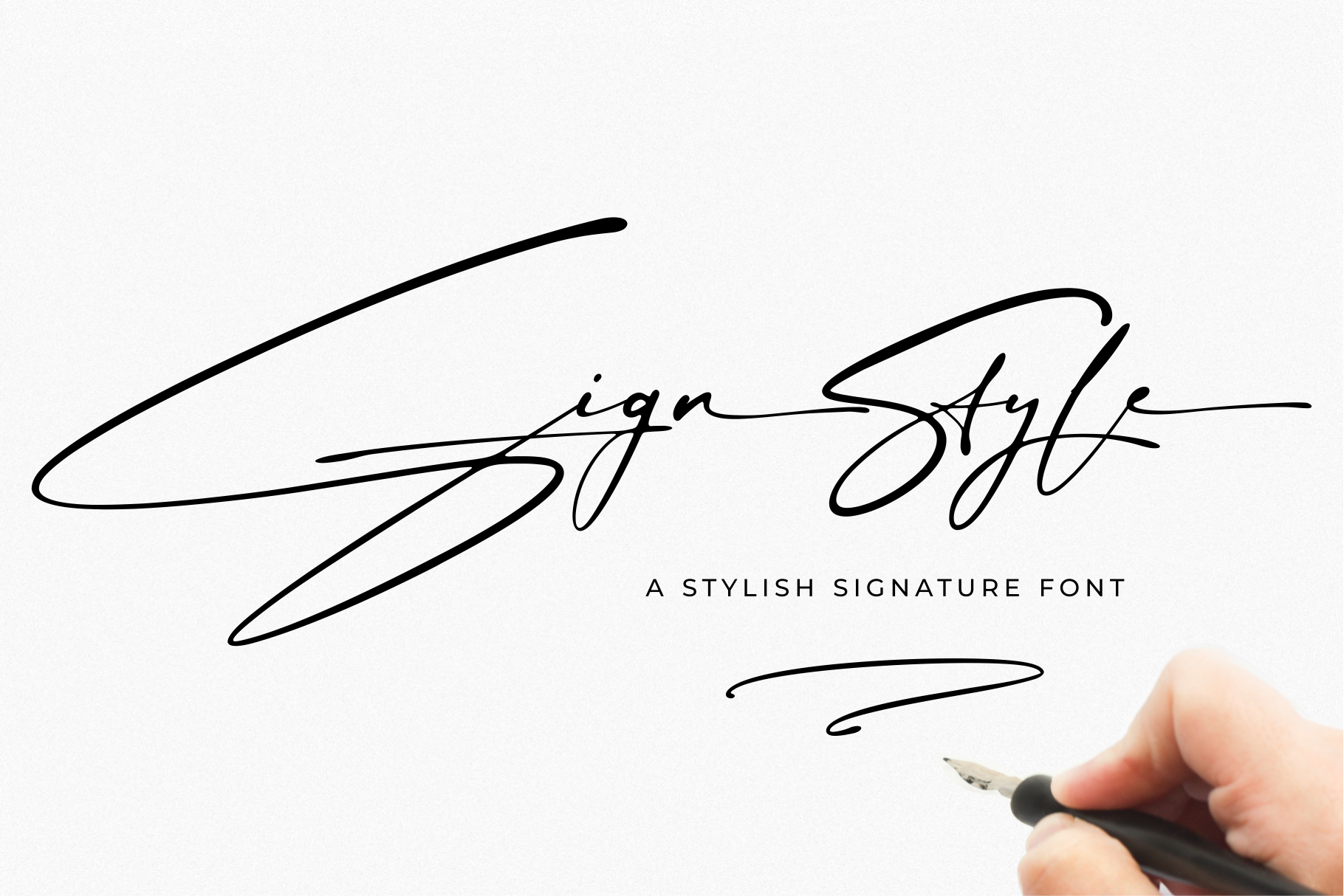 Sign Style – Elegant Signature Font