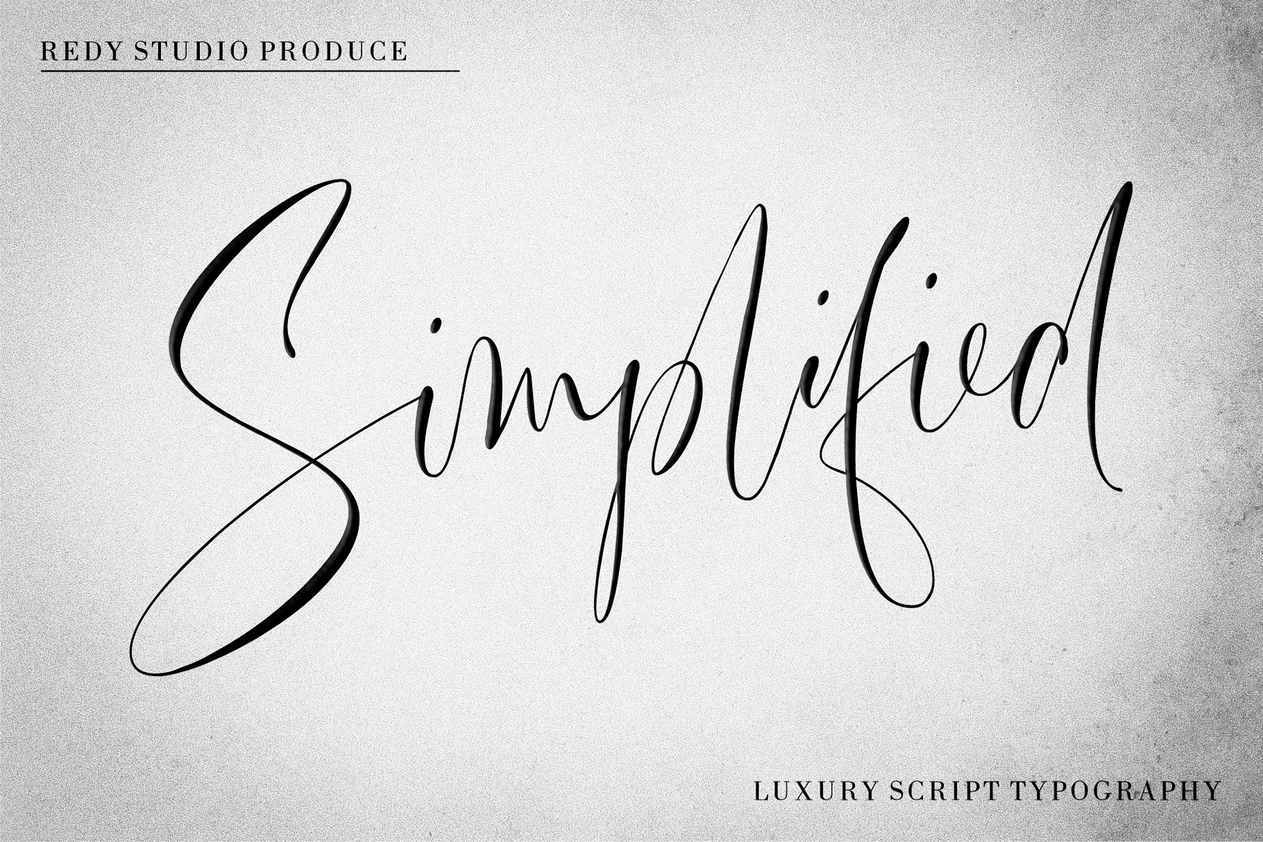 Simplified – Casual Chic Font